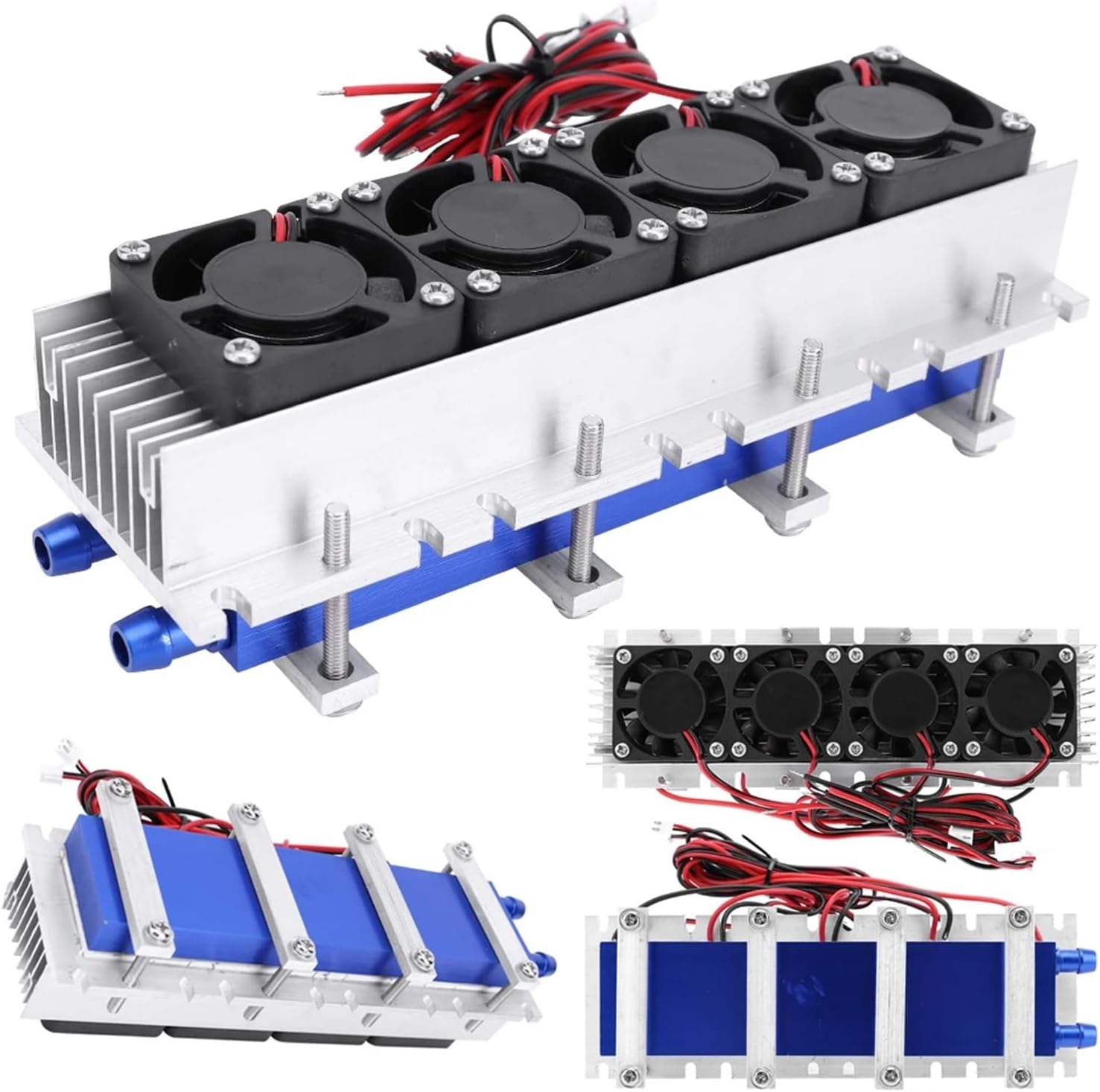 288W 170W Thermoelectric Refrigeration Cooler System DIY Kit DC 12V for Air Conditioning Fan Lucky
