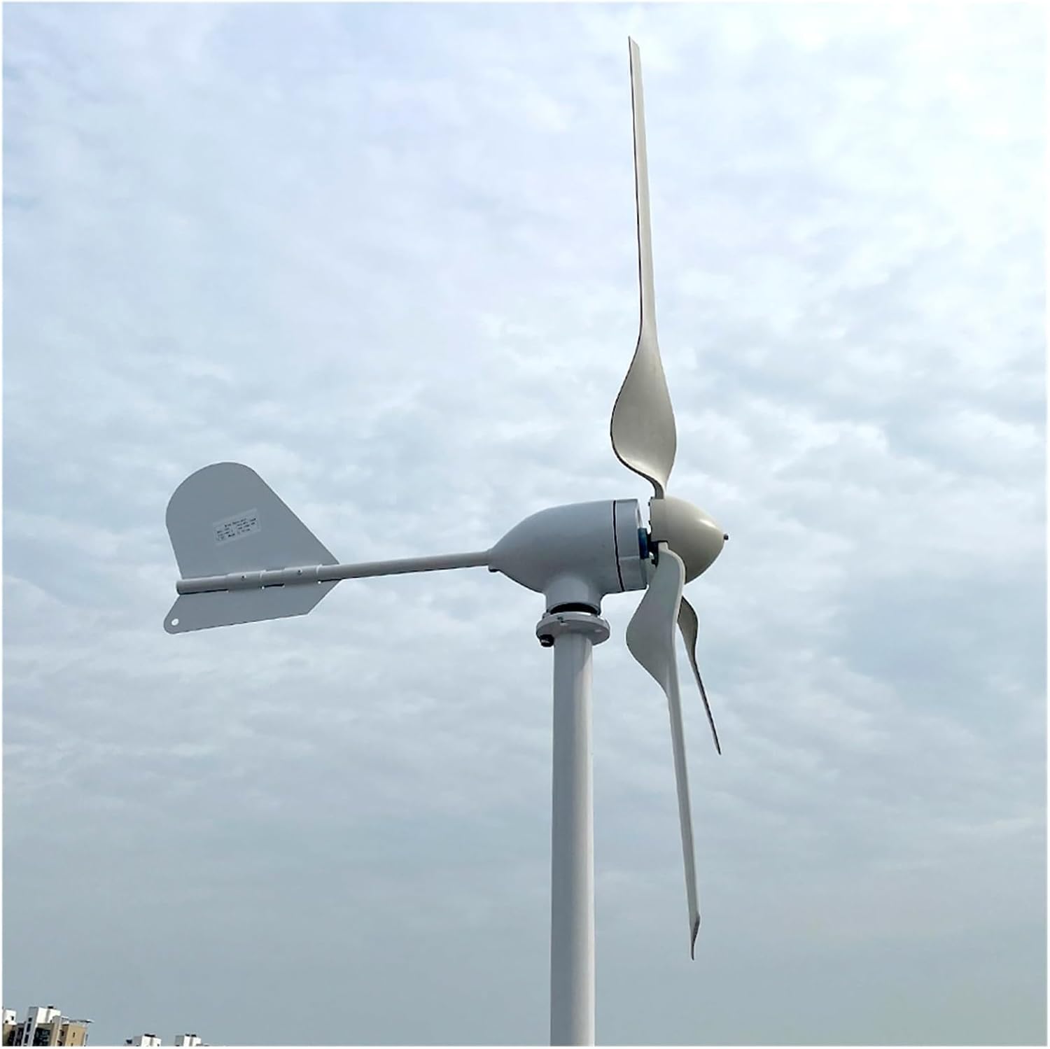 10KW Wind Turbine Generator 10000W 12V 24V 48V Small Windmill 10KW Wind Generators with MPPT Hybrid Controller for Home Industrial Energy(Off Grid System,24V)