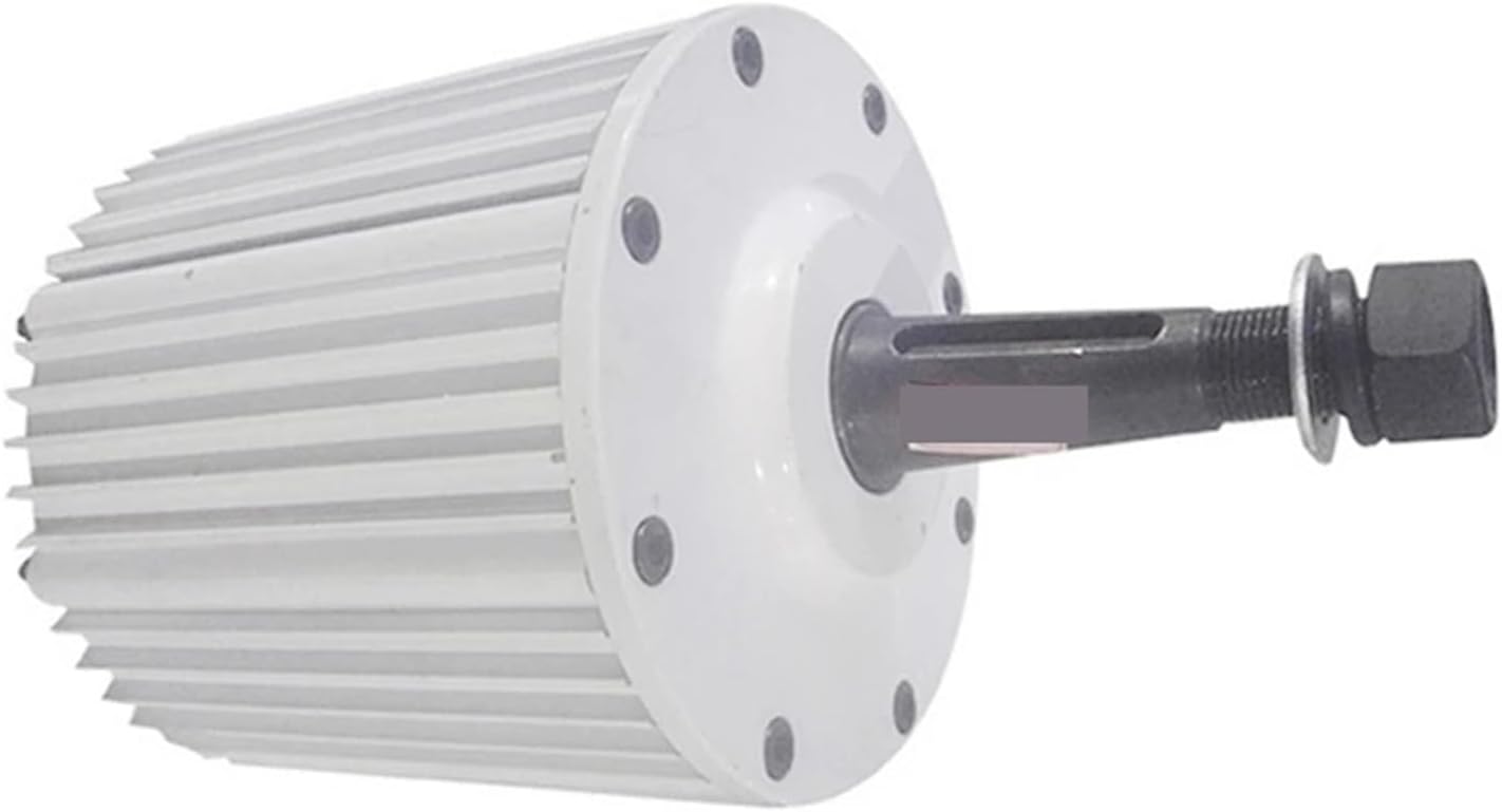 Wind Turbines, 10KW Electric Nerator 24V 48V 96V 120V Low RPM Permanent Magnet Alternator 10000W Turbine Motor with Base(Direct Shaft,12V_10KW)