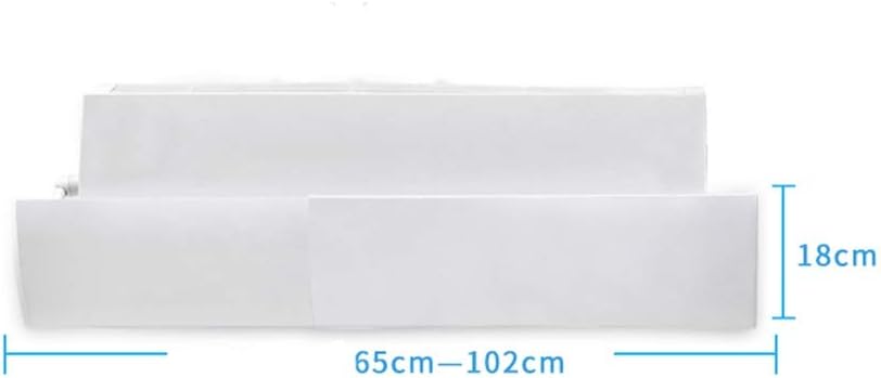 Air Conditioner Deflector Anti Direct Blowing, Universal Air Conditioner Cover, Lightweight Plastic Material, Retractable