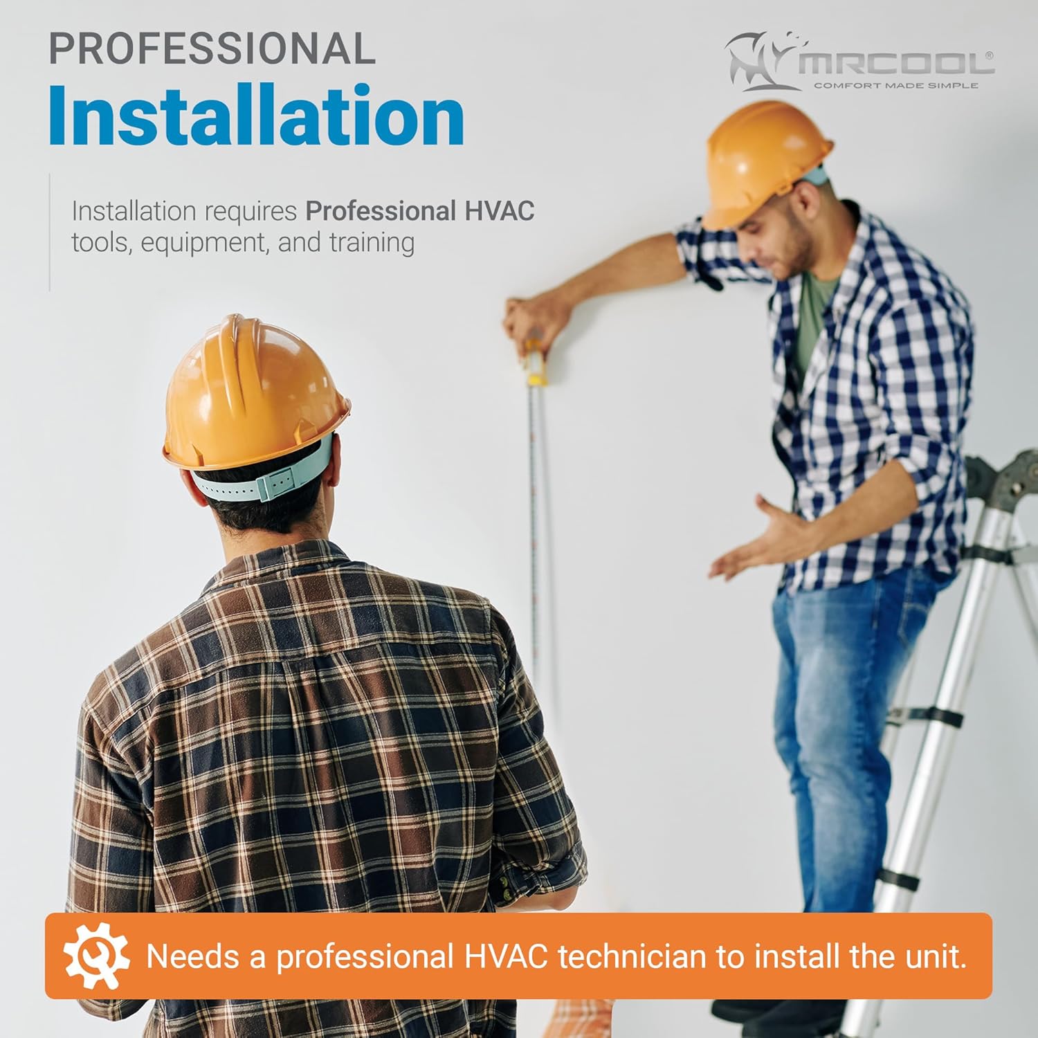 MRCOOL 12000 BTU 230V Ductless Inverter Mini Split Air Conditioner & Heat Pump System, Advantage Series - Wall-Mounted AC Unit w/Heating and Cooling for Home, Office & Commercial Space