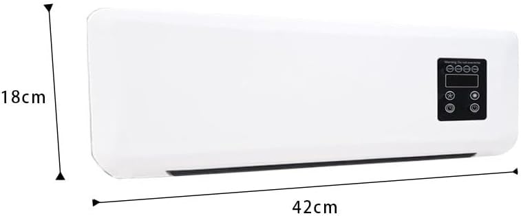 Wall Air Conditioner, Ductless Air Conditioner with Remote Control & Timer, Portable Air Conditioners, Mini Split AC/Heating System, Air Cooling Heating Fan for Bedroom Living Room (A++)