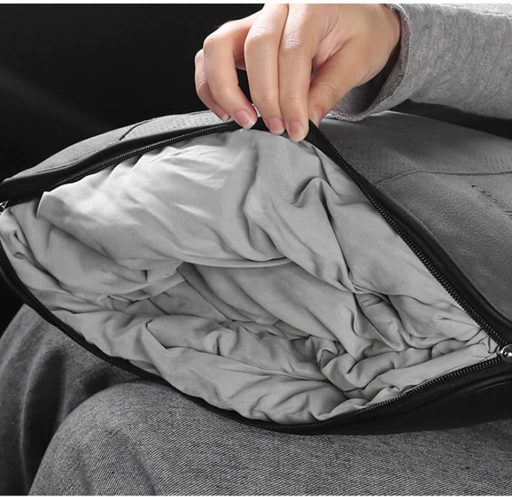 Throw Pillow Car Car Pillow Quilt Dual-Purpose Car Summer Rest Air Conditioner Quilt Lumbar Cushion with Pillow Core 15.74inx15.74in Small Pillow ( Color : Brass )