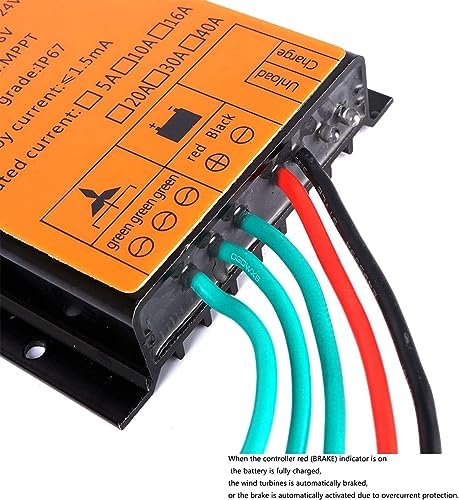 12000W Waterproof MPPT Charge Controller, High-Efficiency DC Regulator for Wind Turbine Generators, IP67 Battery Charging Solution, Solar & Wind Energy Conversion