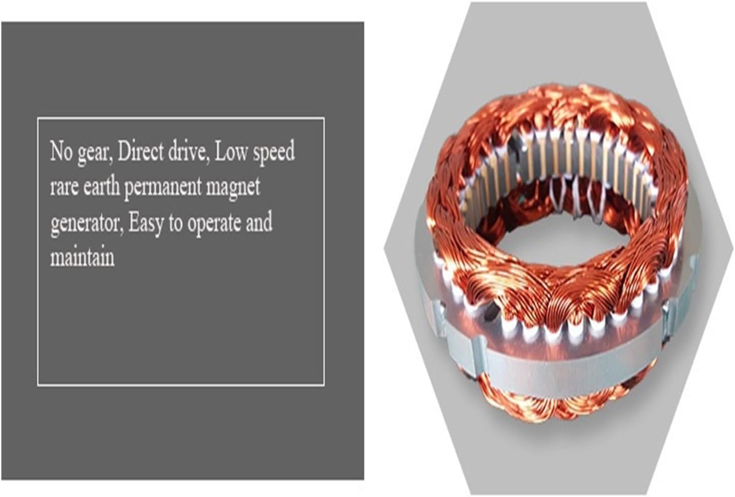 Wind Turbines, 400W AC nerator PMG 0.4KW 12V 24V 48V Permanent Magnet Three Phase Alternator for Wind Turbine(WB,Double Shaft_48V)