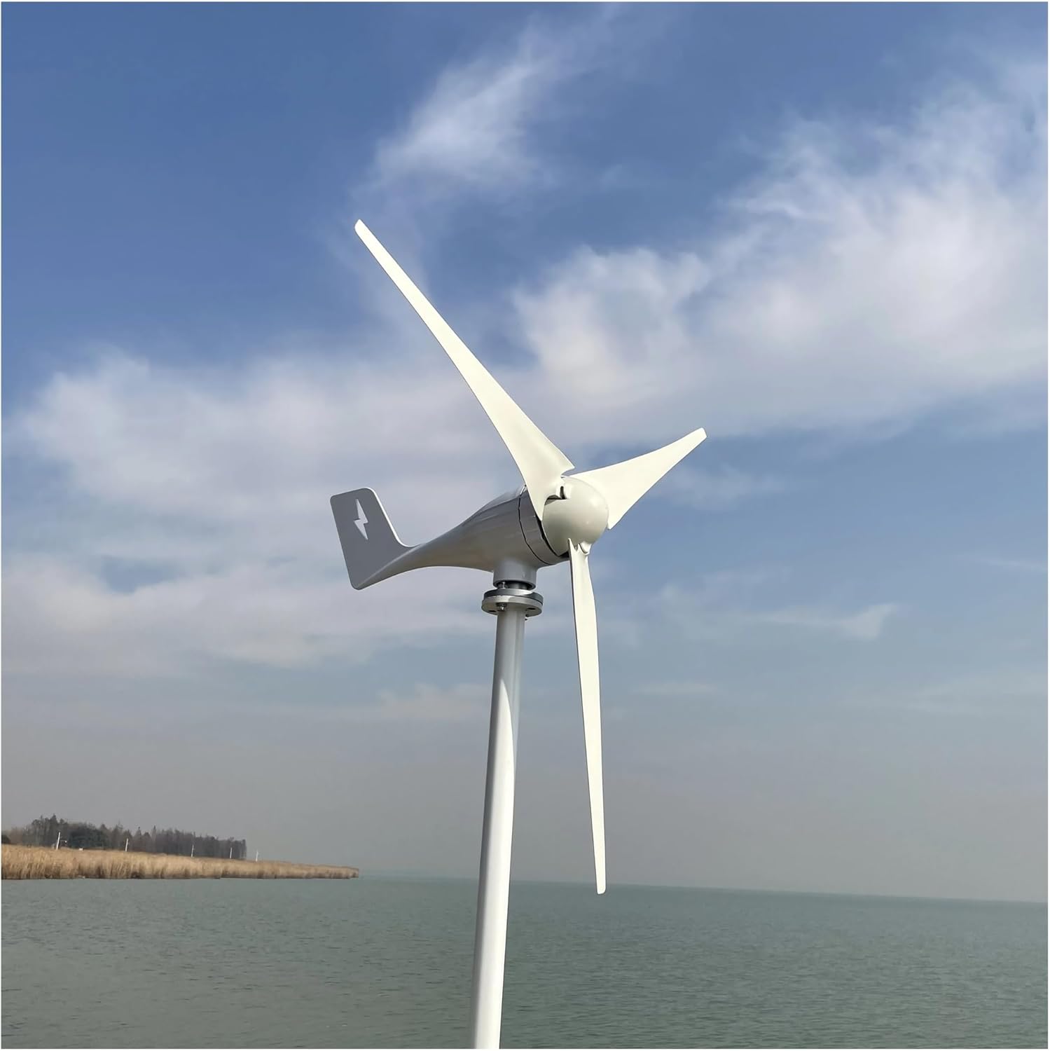 Wind Turbines, Wind Mill Turbine Generator Energy Power 800W 12V 24V 48V Complete Kit Residential for Home Use(48V)