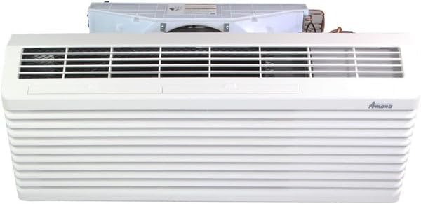 J-Series PTAC Model PTC123J35AXXX- 12000 BTU 3.5 Kw Wall Mounted Air Conditioner and Heater Combo for Hotel, Motel, Apartment, Sunroom, and Garage. PHWT-A200, WS900QW, & SGK01B.