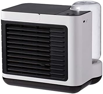 Mini Air Conditioner, Conditioner Portable for Room, 2000mAh Rechargeable Battery & USB Personal Air Cooler Fan w/Humidifier, 3 Speed, Evaporative Air Cooler for Camping Office Pets Car (Color