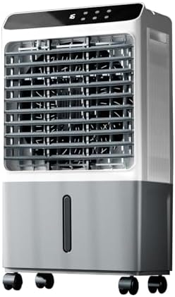 Swamp Cooler 3-in-1 Evaporative Air Cooler, 36L Tank, 60° Oscillation, 12H Timer, Remote Control – Portable Air Conditioner for Home, Office, Bedroom