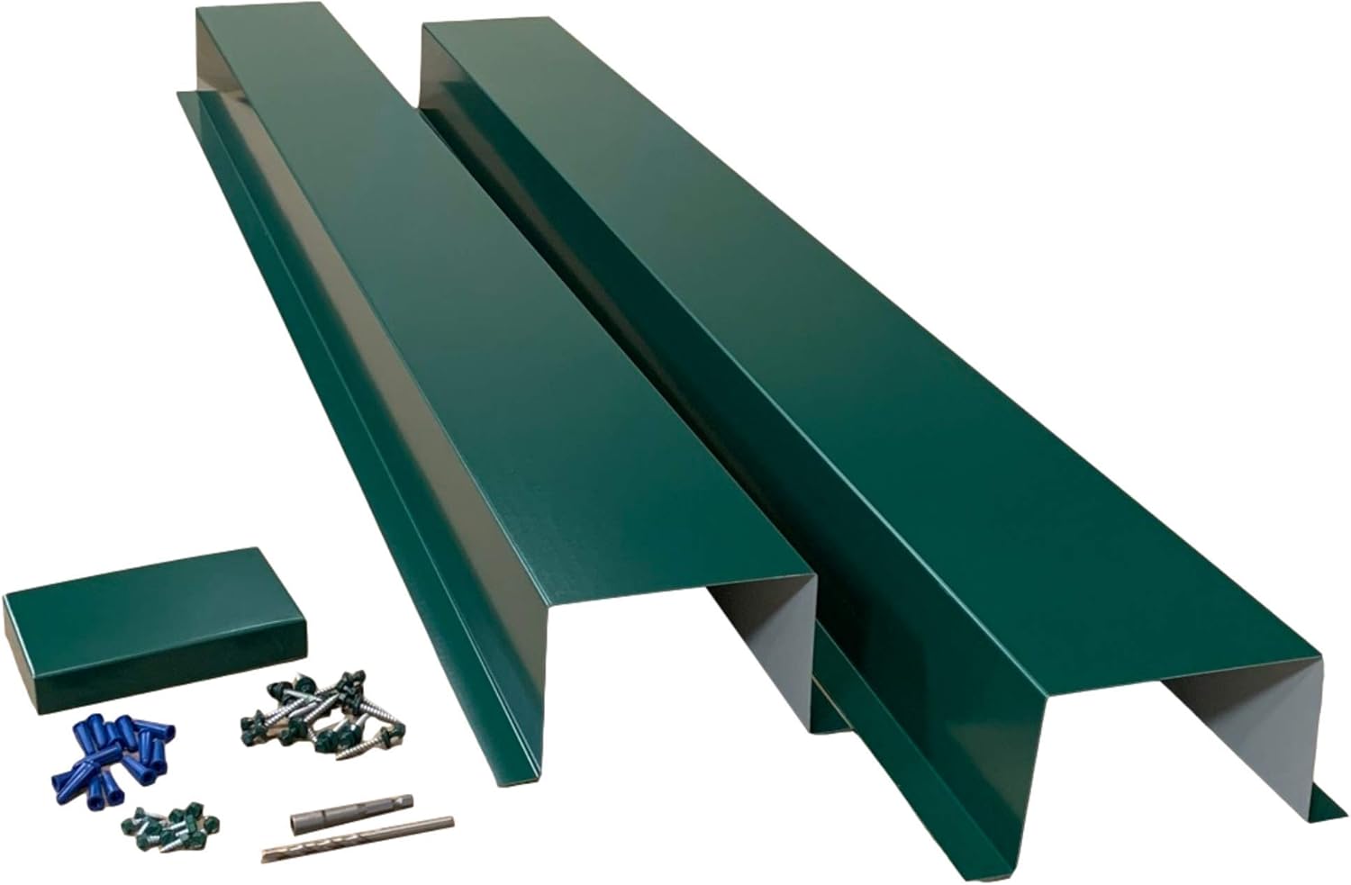 EAGLE 1 Metal Line Set Cover Kit for Mini Split and Central Air Conditioner & Heat Pump (Multiple Sizes and Colors) (6x6, Green)