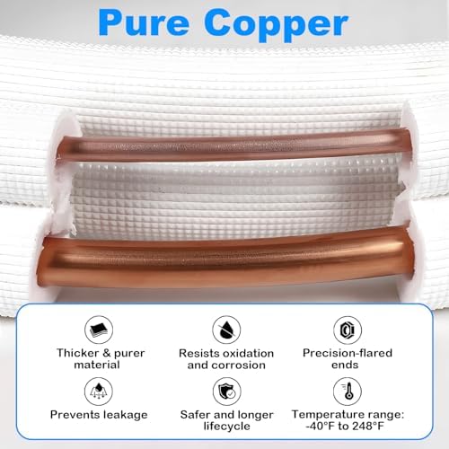 50 Ft Mini Split Line Set 1/4