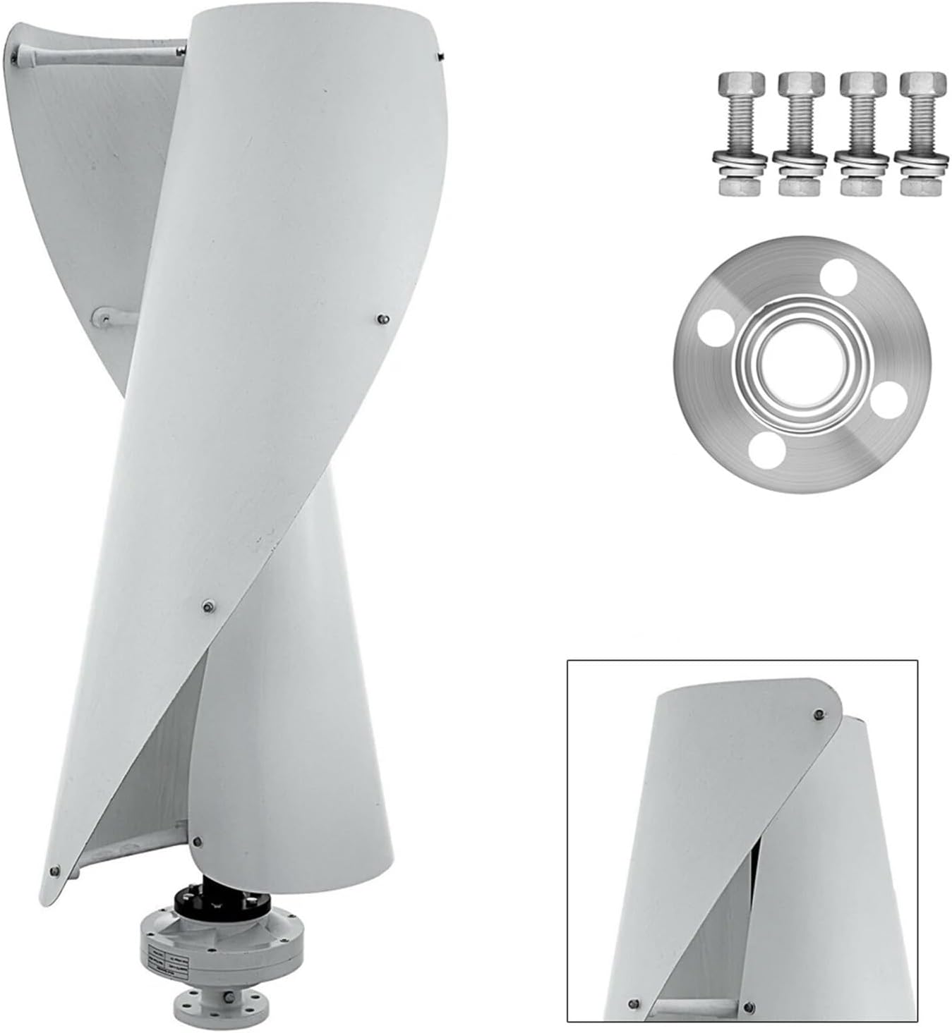 Wind Turbines, Magnetic Levitation Axis Vertical Wind Turbine nerator with Controller 12V