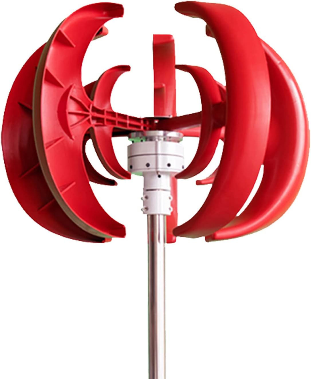 1500W 12V 24V Vertical Axis Wind Turbine Generator,5 Blade Small Wind Turbine Generator Kit,Windmill Energy Charge Home Camping,48V