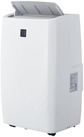 Portable Air Conditioner, 12000 BTU Cools Up to 550 Sq.Ft, 3-IN-1 Quiet Portable AC Unit Standing, for Large Room, Sleep Mode, 24H Timer