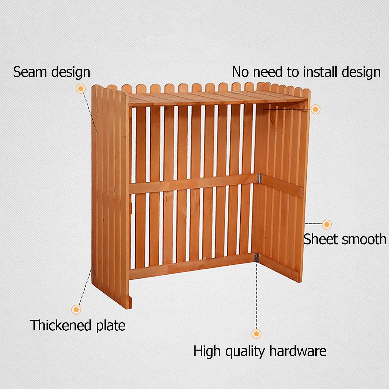 Cover for Outdoor Air Conditioning Cover Privacy Fence,Protective Grilles for Air Conditioners and Heat Pumps,All-Weather Central Air Conditioner Protection Cover,Air Conditioner Fence Screen