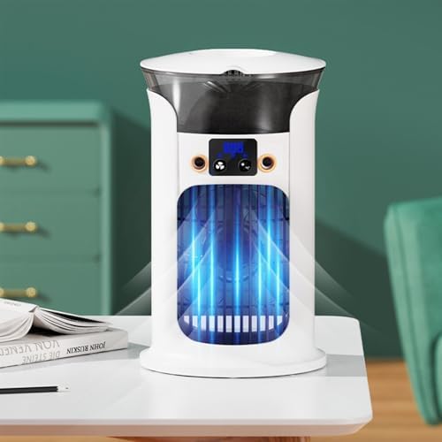 Portable Air Conditioners, Portable AC Unit With Remote Control, Powerful 3 Speeds Evaporative Air Cooler Personal Mini Air Conditioner Portable For Room Office Bedroom(A)