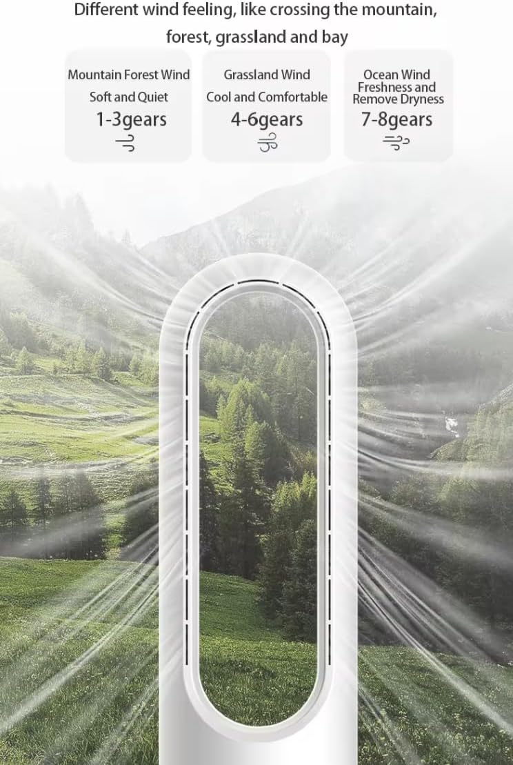 Generic Caram Air Bladeless Fan, 22