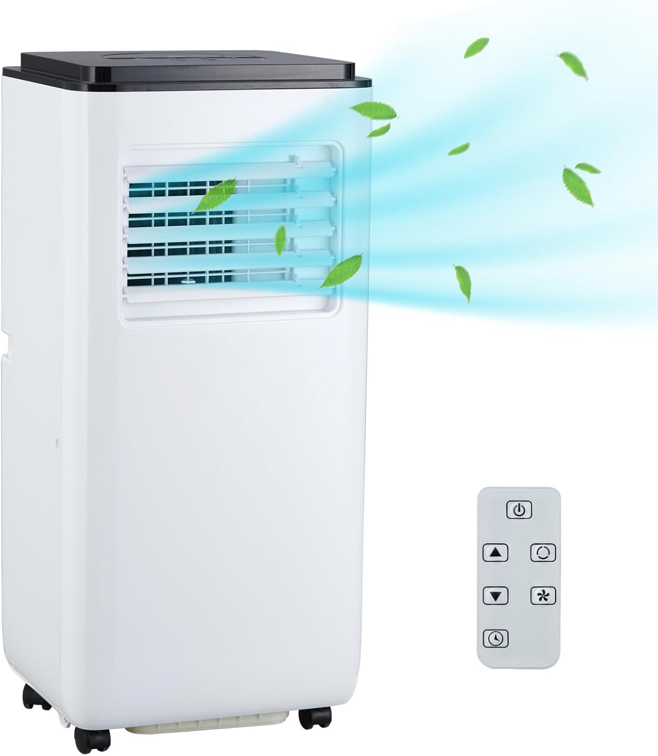 Portable Air Conditioner | 10000 Btu for Large Rooms Up to 450 Sq. Ft. | 3 Modes, Remote Control, and Installation Kit Included | Ideal for Home Cooling