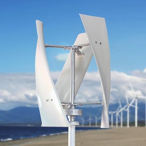 12000W Vertical Axis Wind Turbine Generator, 3-Blade Design with Controller, Adjustable Speed, Eco-Friendly Renewable Energy Solution for Home Use