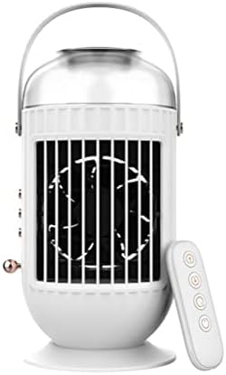 Portable Air Cooler, USB Personal Air Conditioner Fan Small Desktop Cooling Fan with 3 Speeds Humidifier Cooler for Home Room Office (Color : A)