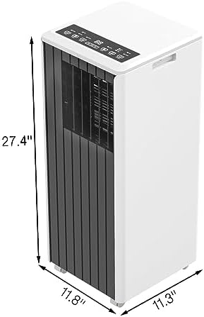 OMTech PHO_0XHWJFXX Portable Air Conditioner, Gray