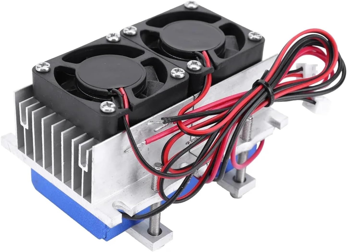 144W 15A DIY Air Conditioner Kit DC 12V Thermoelectric Refrigeration Cooler Semiconductor Aluminum Lucky