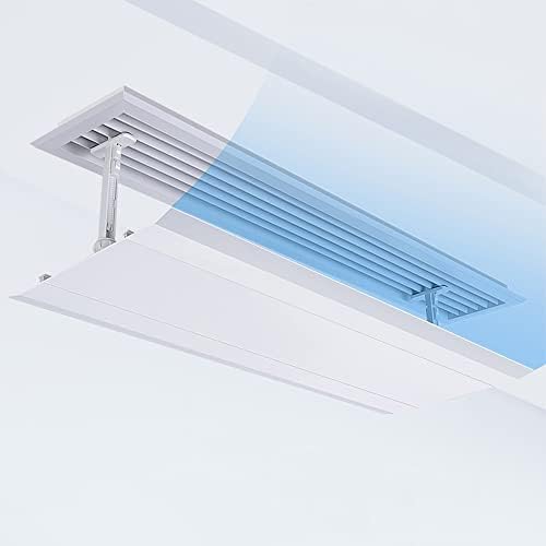 Central Air Conditioner Cold and Hot Air Outlet Deflector Universal Anti-Straight Wind Visor Cold Air Transfer Air Deflector