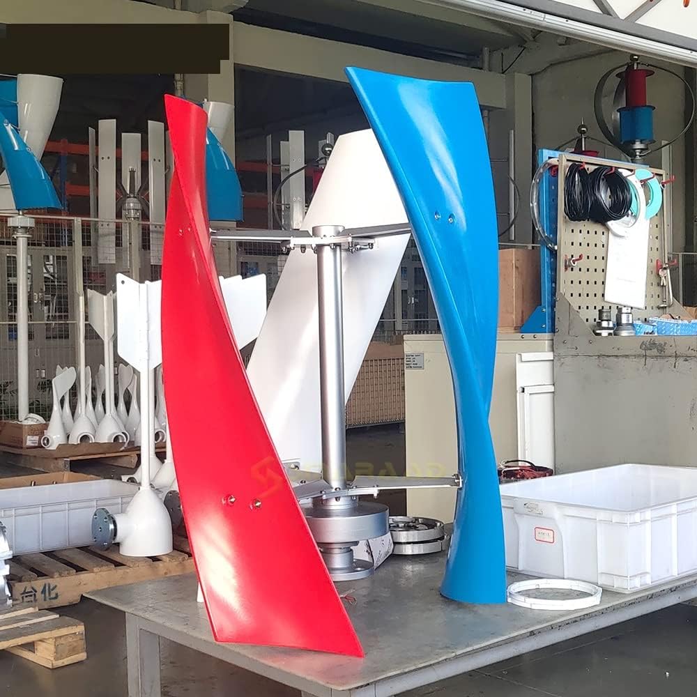 Wind Turbine, Wind Turbine Generator 600w 800w 1000w Small Energy Wind Power Windmill Mini Permanent Maglev 12v 24v with MPPT Controller(Multi,MPPT Controller_24V)