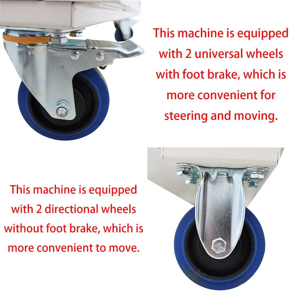 Industrial Portable Air Conditioner with Wheels 5L Large Tank Commercial Spot Cooler Adjustable Air Outlet Ideal for Hospitals Workshops Outdoor Events 220V 3.15KW