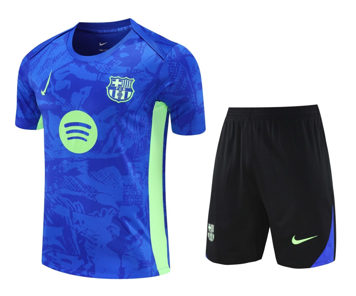 Conjunto de calentamiento FC Barcelona azul - NewNow
