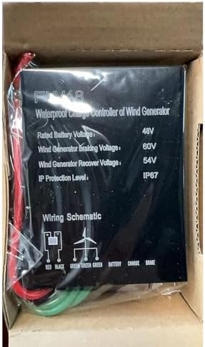 24V Waterproof 12000W Wind Turbine Charge Controller | DC 12V/24V/48V Battery Management System, IP68 for Wind Generator, Efficient Energy Saving Solution
