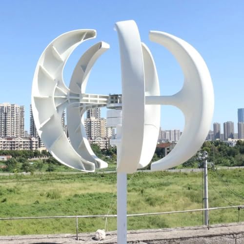 High-Efficiency Vertical Wind Turbine Generator 400W-1200W, 5-Blade Kit with MPPT Controller, Perfect for Home, Streetlight & Hybrid Systems, 12V-600W Renewable Energy Solution