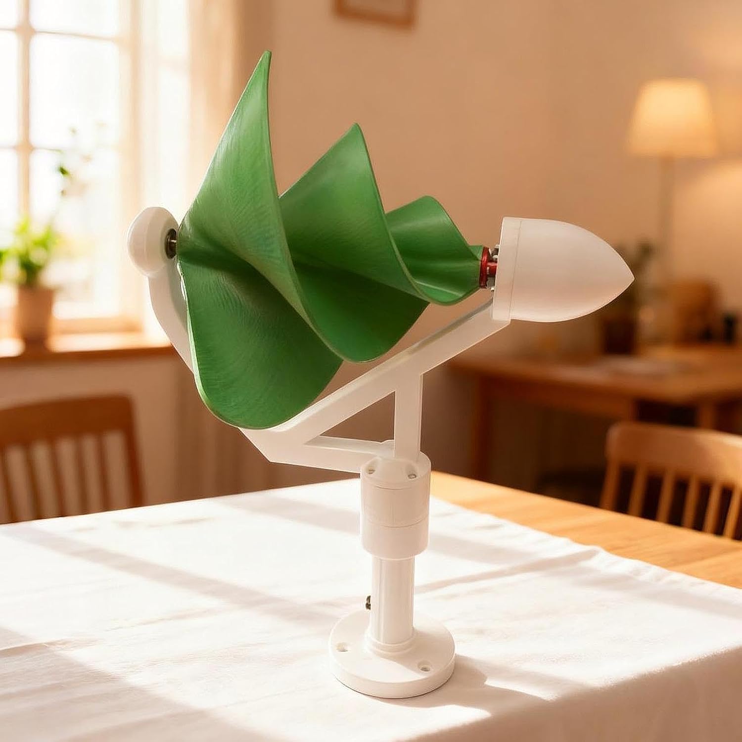 Spiral Wind Turbine Generator, High Efficiency Permanent Portable Direct Replace Three Phase Brushless, for Industrial, Green