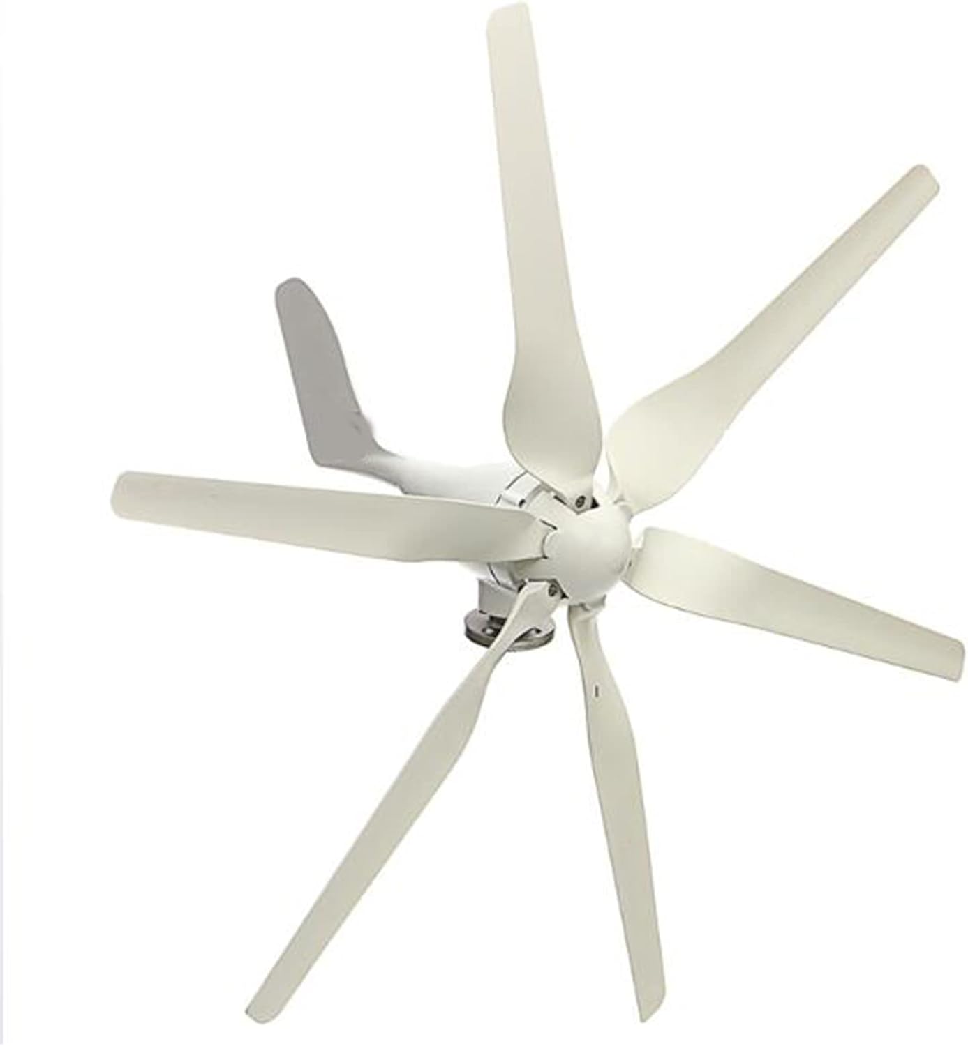 10000W Wind Turbine Vertical Axis Generator- 12V 24V 48V Solar Panel Kits Suit for RV Marine Home Solar Wind Hybrid System(White)