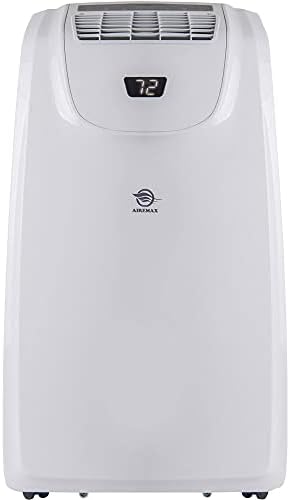 14,000 BTU Portable Air Conditioner with Dehumidifier for Living Room and Basement, 115V, A/C Portable Air Conditioner for Medium to Large Rooms up to 500 Sq.Ft. with Remote Control, White