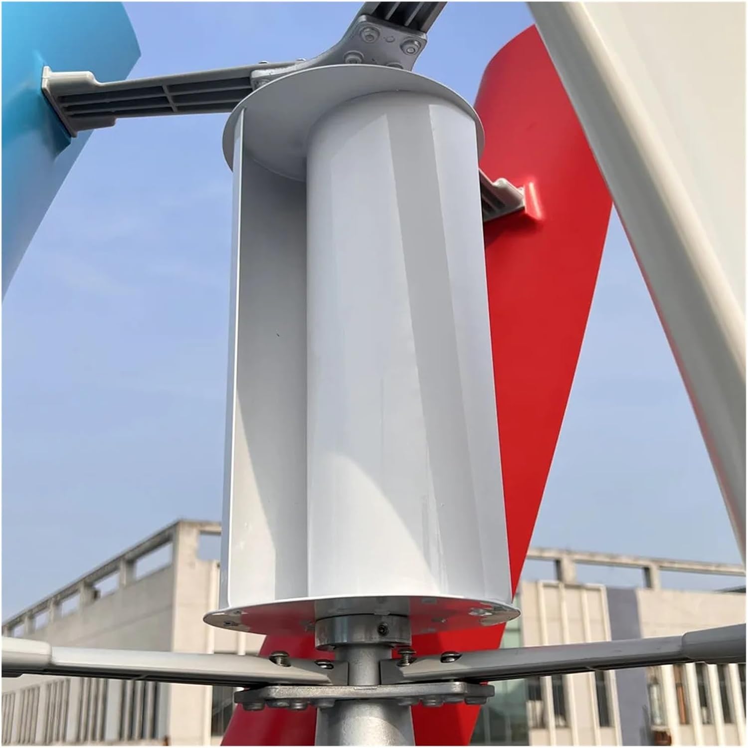Wind Turbines, Wind Generator Inner Air Duct 600w Small Free Energy Wind Turbine Power Permanent Maglev 12v 24v(White,12V)