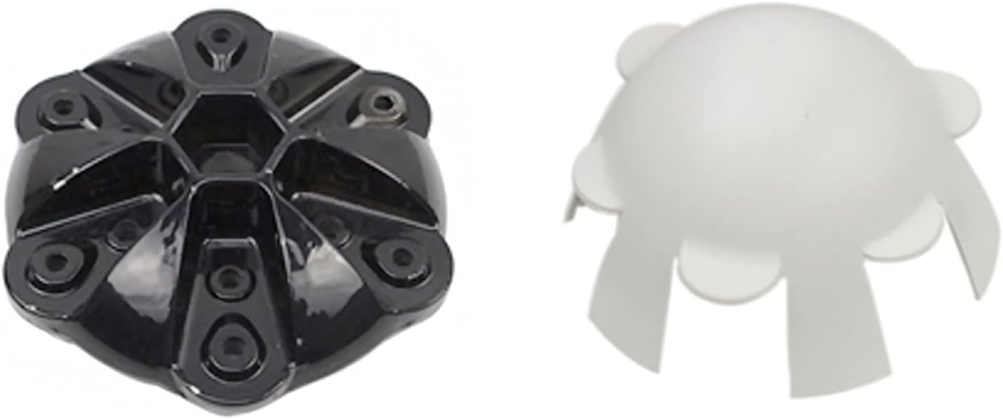 CAJUCA 6 Blades Wind Turbine Hub and Cover Horizontal Wind Turbine DIY Wind Turbine Parts Hub and Cover Small Windmill Accessories