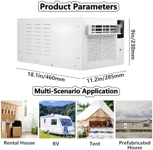 Portable Air Conditioner Mosquito Net Compact size Dehumidifier Personal Air Cooler Fan with Remote Control 1-12h timer Air Cooler Fan Unit for Room up to 5-8m²