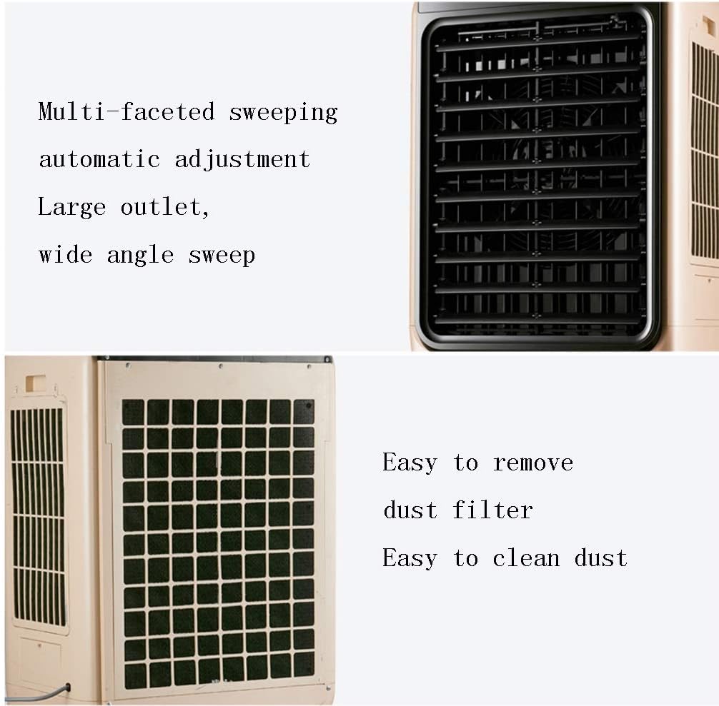 Portable Air Conditioner Fan Mobile Air Cooler Single Cold Air Conditioning Fan Refrigeration Air Fan Household Machinery Small Air Conditioner 1000MM*450MM*350MM