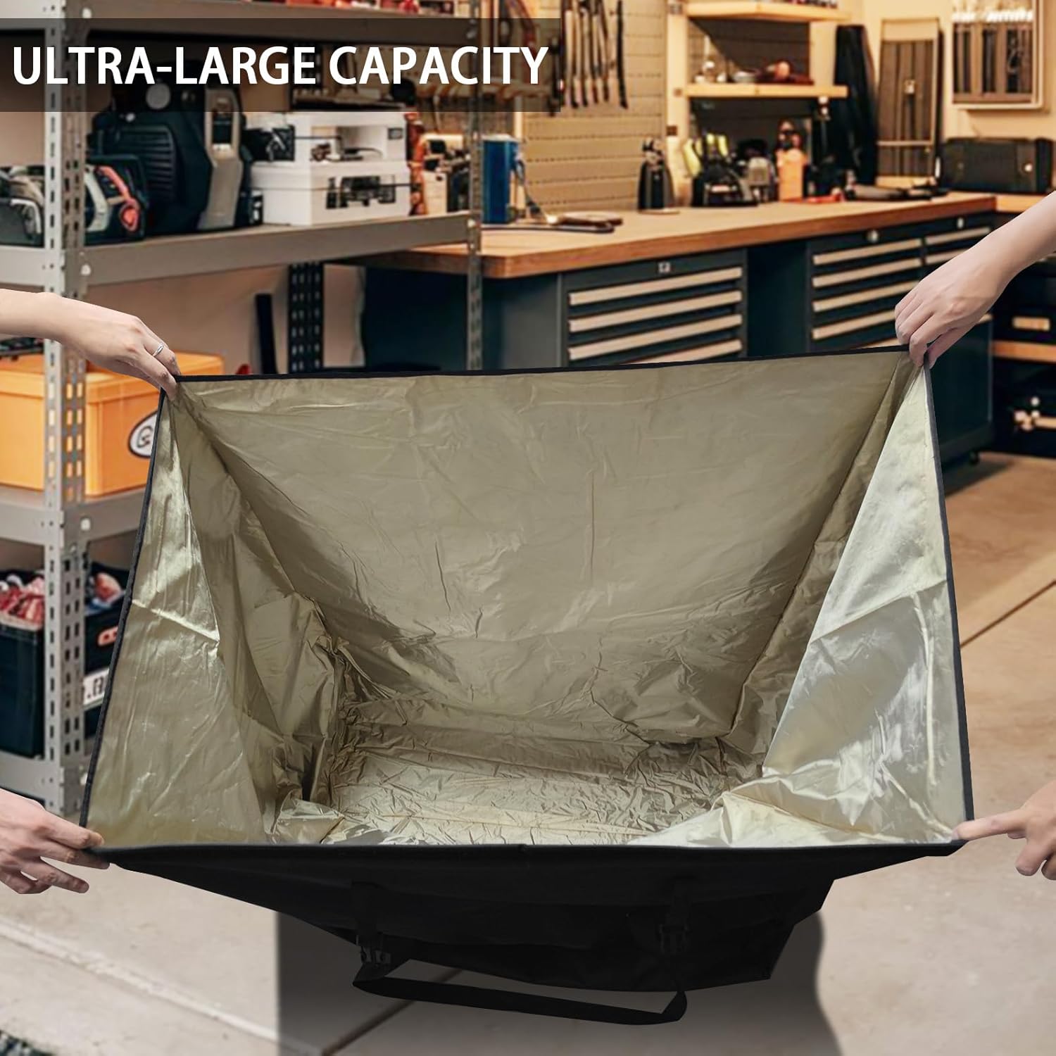 JXE JXO Faraday Bags for Generators and Large Electronics, Extra-Large Military-Grade Faraday Bag for Digital Forensics, Protect Electronics from Damage, Privacy Security, Anti-Hacking, Anti-Spying