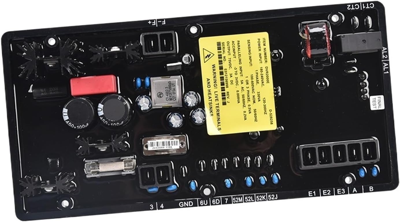 DVR 2000E Automatic Voltage Regulator Generator Voltage Regulator DVR2000E Alternator Generator Parts(DVR2000E Replica)
