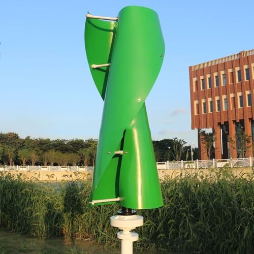 4KW Wind Turbine Generator Kit – 12V/24V/48V Off-Grid Maglev System, Noiseless & Efficient, Hybrid MPPT Charge Controller, Ideal Low-Wind Renewable Energy Solution (48V)