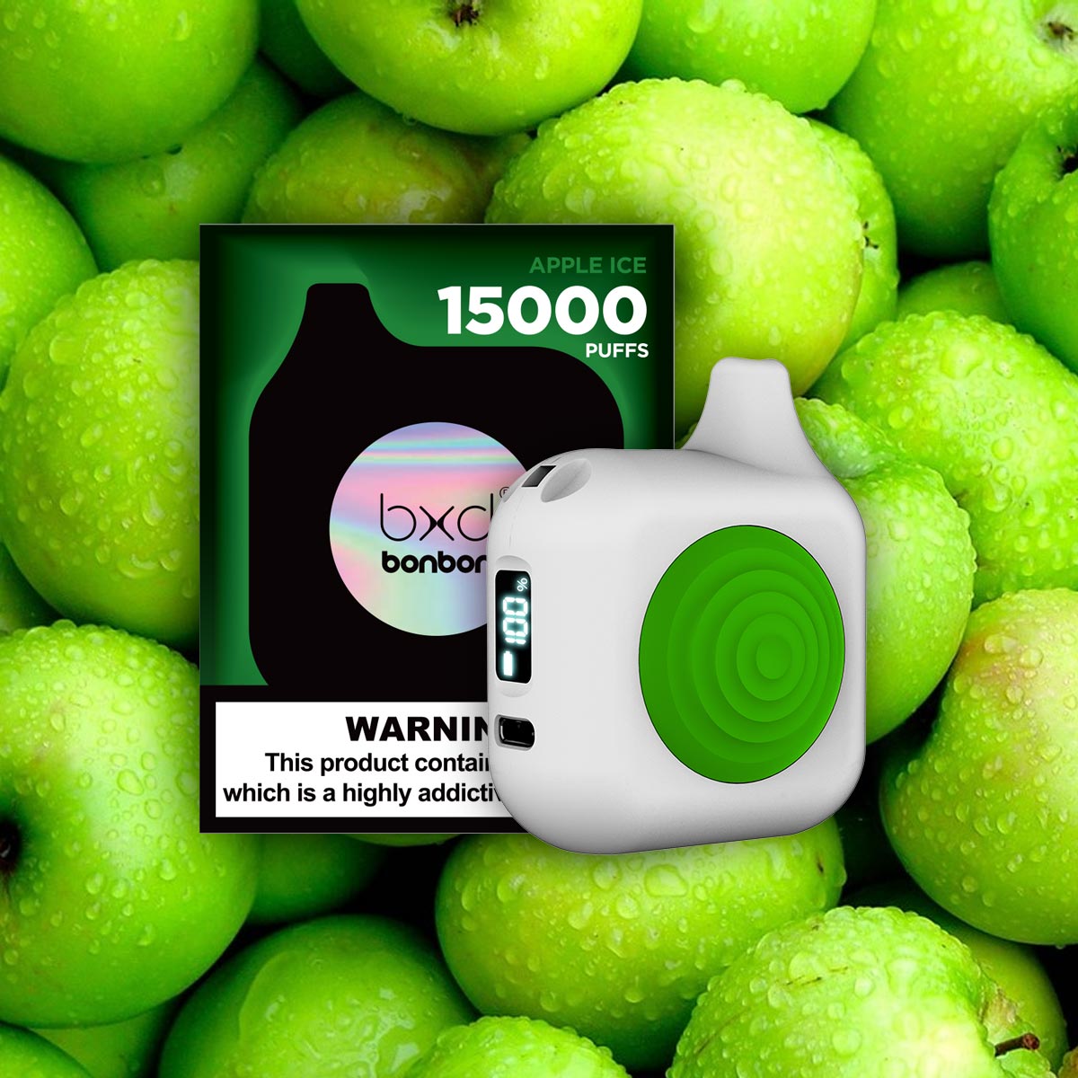BXD Bonbon Einweg-Vape mit 15000 Zügen – 22 ml (5 % Nikotin) - bxdmart