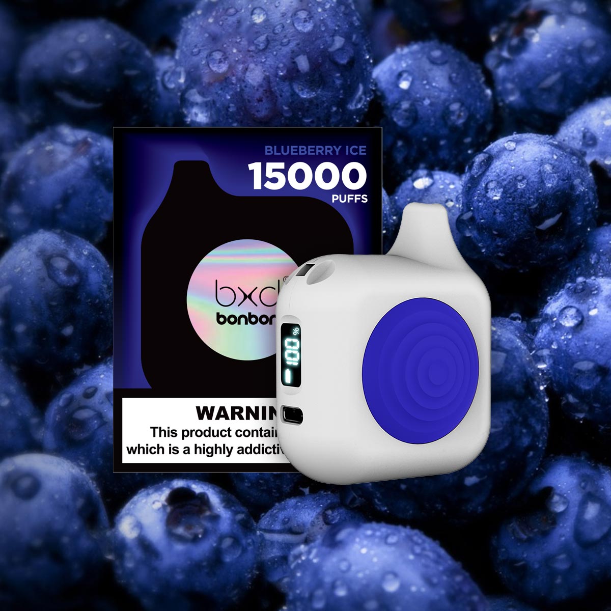 BXD Bonbon Einweg-Vape mit 15000 Zügen – 22 ml (5 % Nikotin) - bxdmart