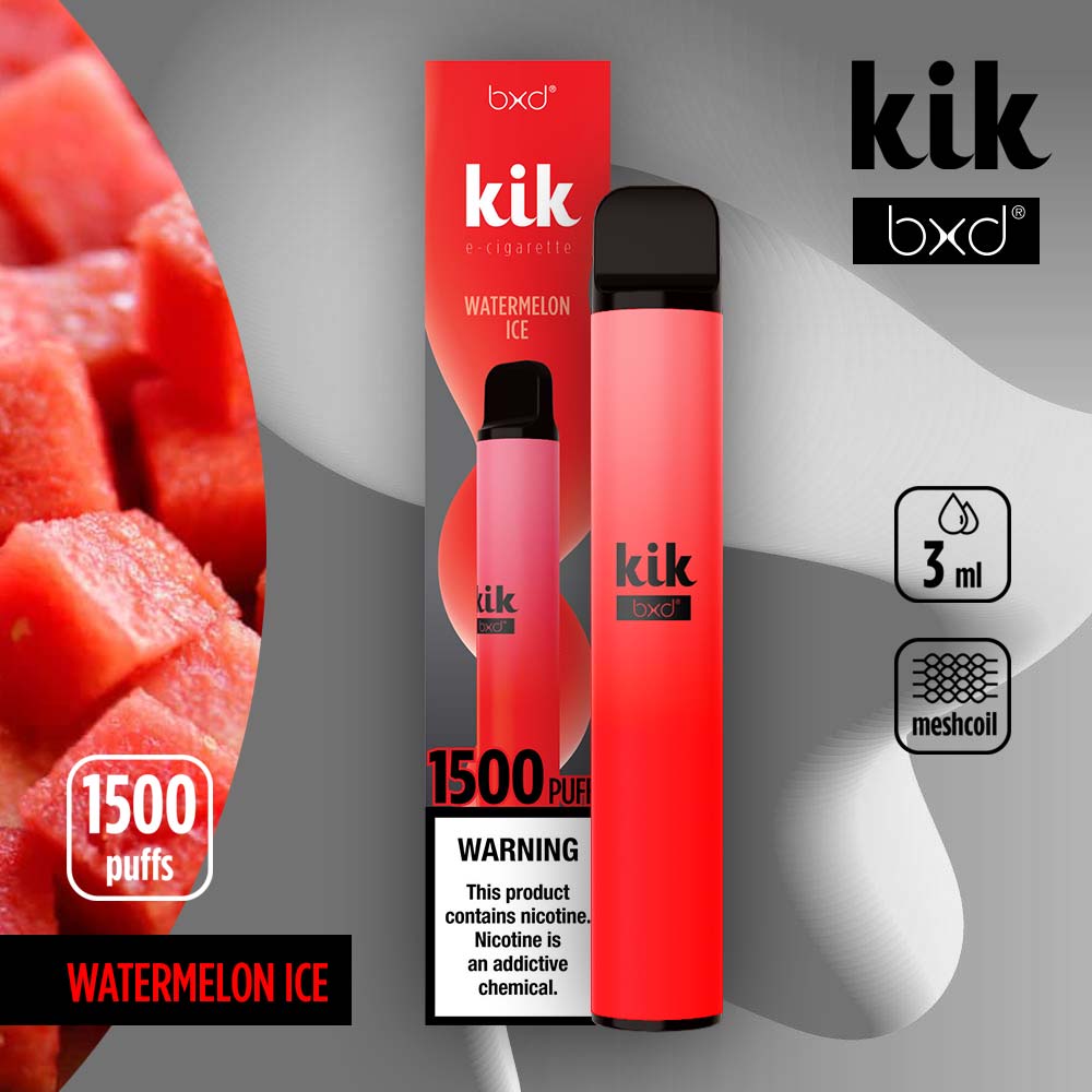 BXD Kik Einweg-Vape Pen mit 1.500 Zügen – 3 ml (2 % Nikotin) - bxdmart