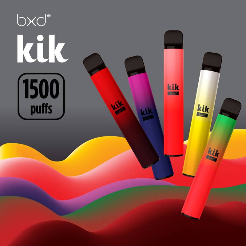 BXD Kik Einweg-Vape Pen mit 1.500 Zügen – 3 ml (2 % Nikotin) - bxdmart
