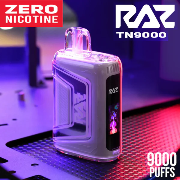 RAZ Zero Nicotine Vape TN9000 No Nicotine 0% Nicotine