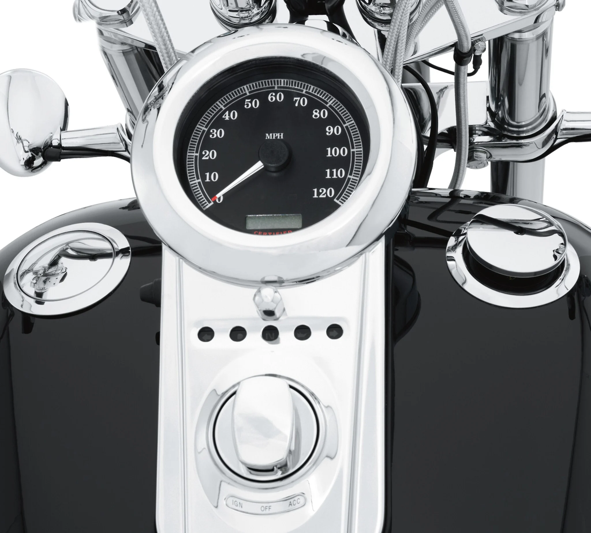 Flush-Mount Fuel Cap and Gauge Kit