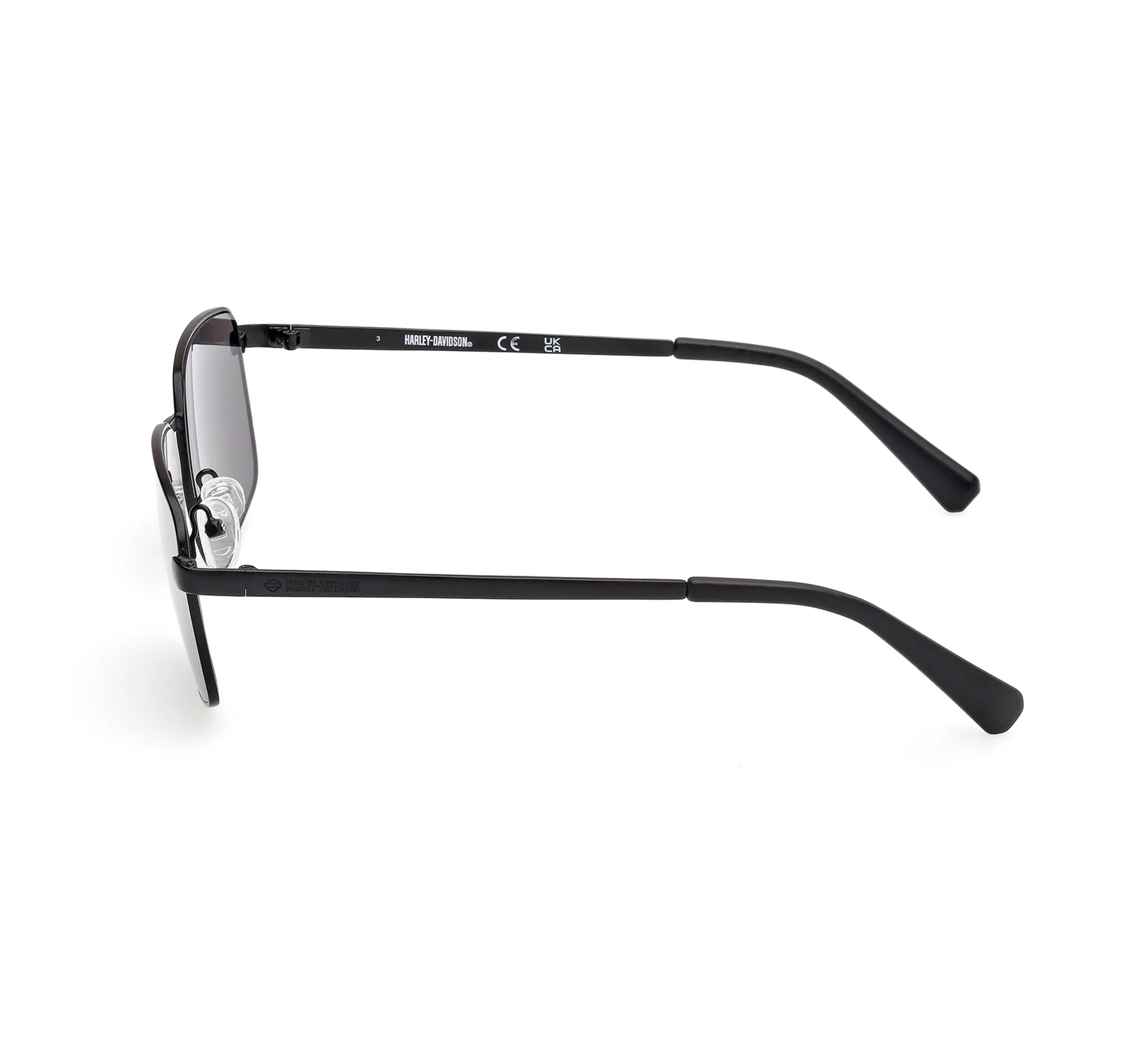 Metal Square sunglass - Matte Black
