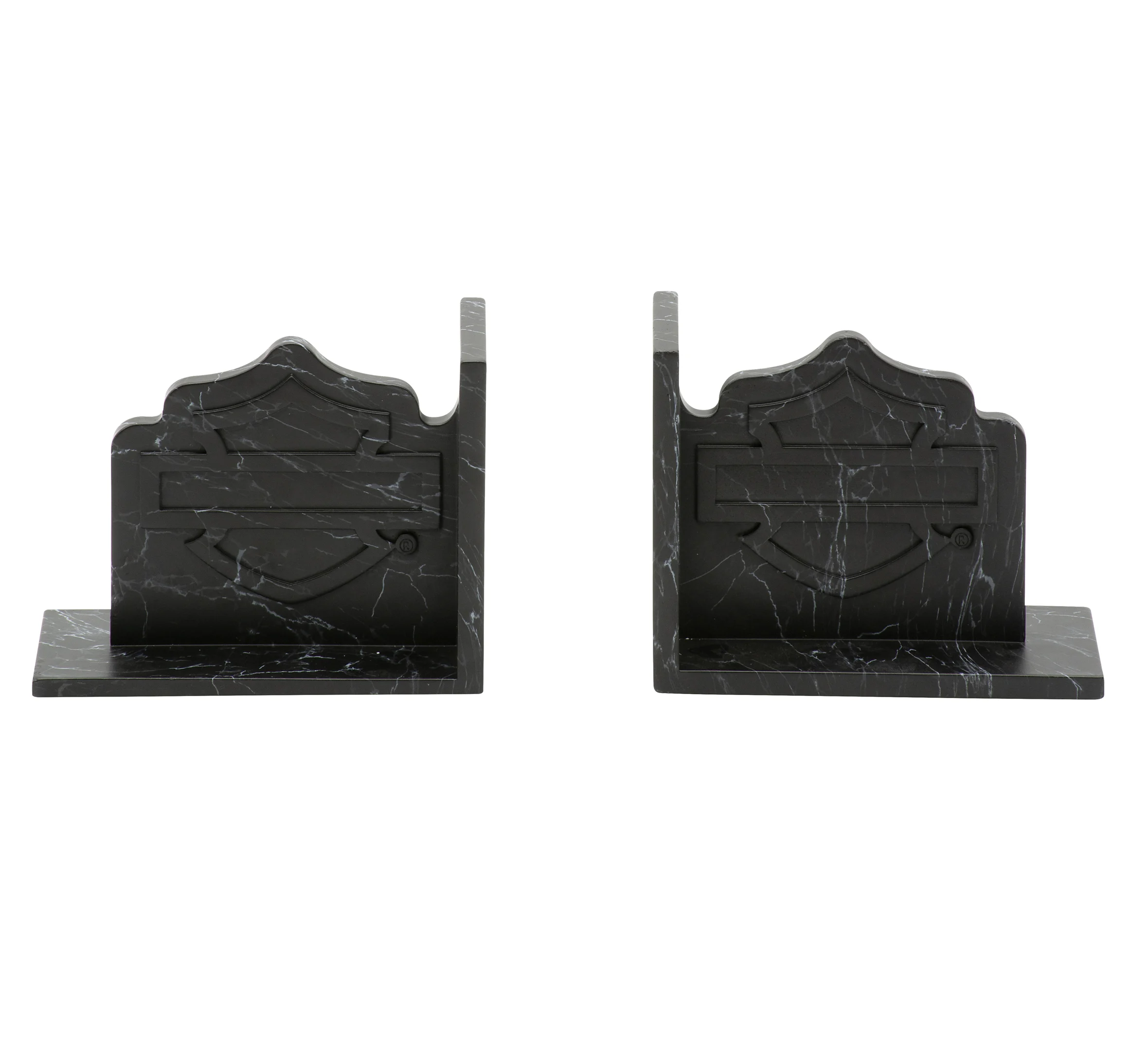 Open Bar & Shield Bookends